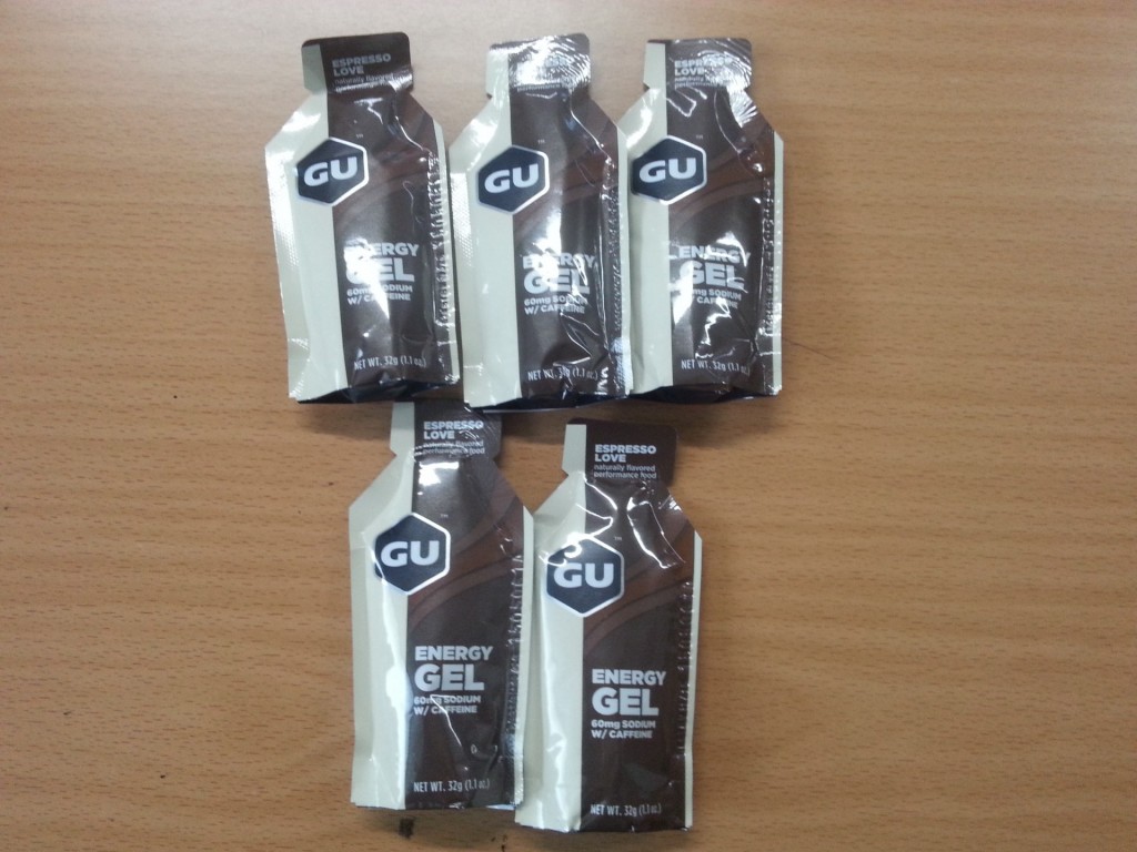 Sain kun sainkin lempparienergiageeliä, kun kollega kävi Hesassa. Hamstrasin sitten kerralla enemmän.